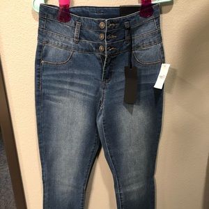 High Waisted Skinny Jeans